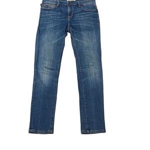 Jimmy Tavernit Men's Blue Straight Leg Denim Jeans Size 30